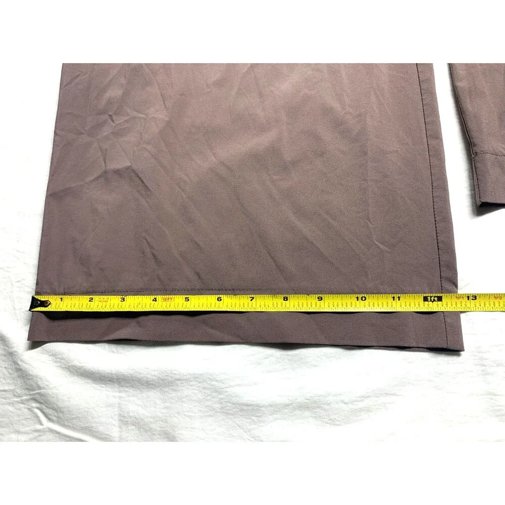 Vuori Villa Wideleg Pant VW4047 Size M Dusty Rose Mauve Pink Athleisure - Picture 6 of 10